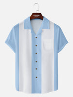Men's Classic Bowling Style Short Sleeve Shirt ElevenOasis