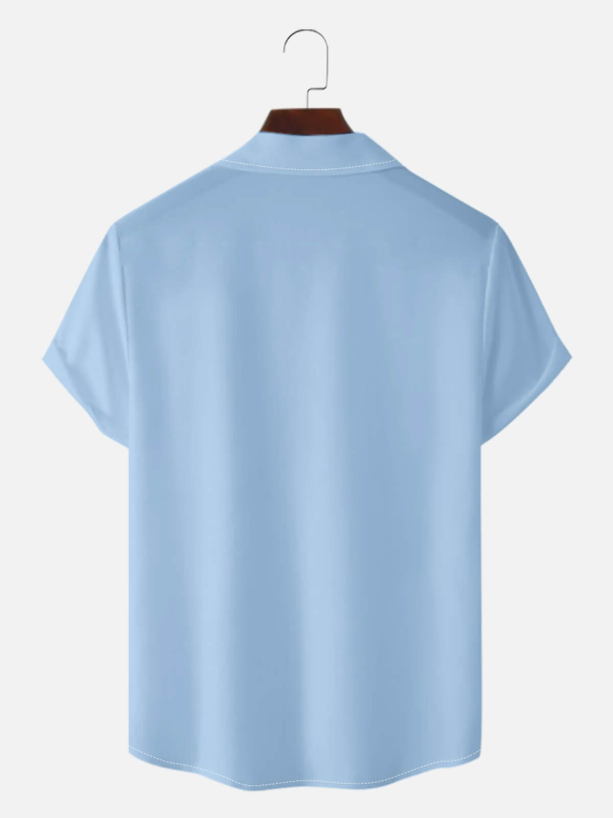 Men's Classic Bowling Style Short Sleeve Shirt ElevenOasis