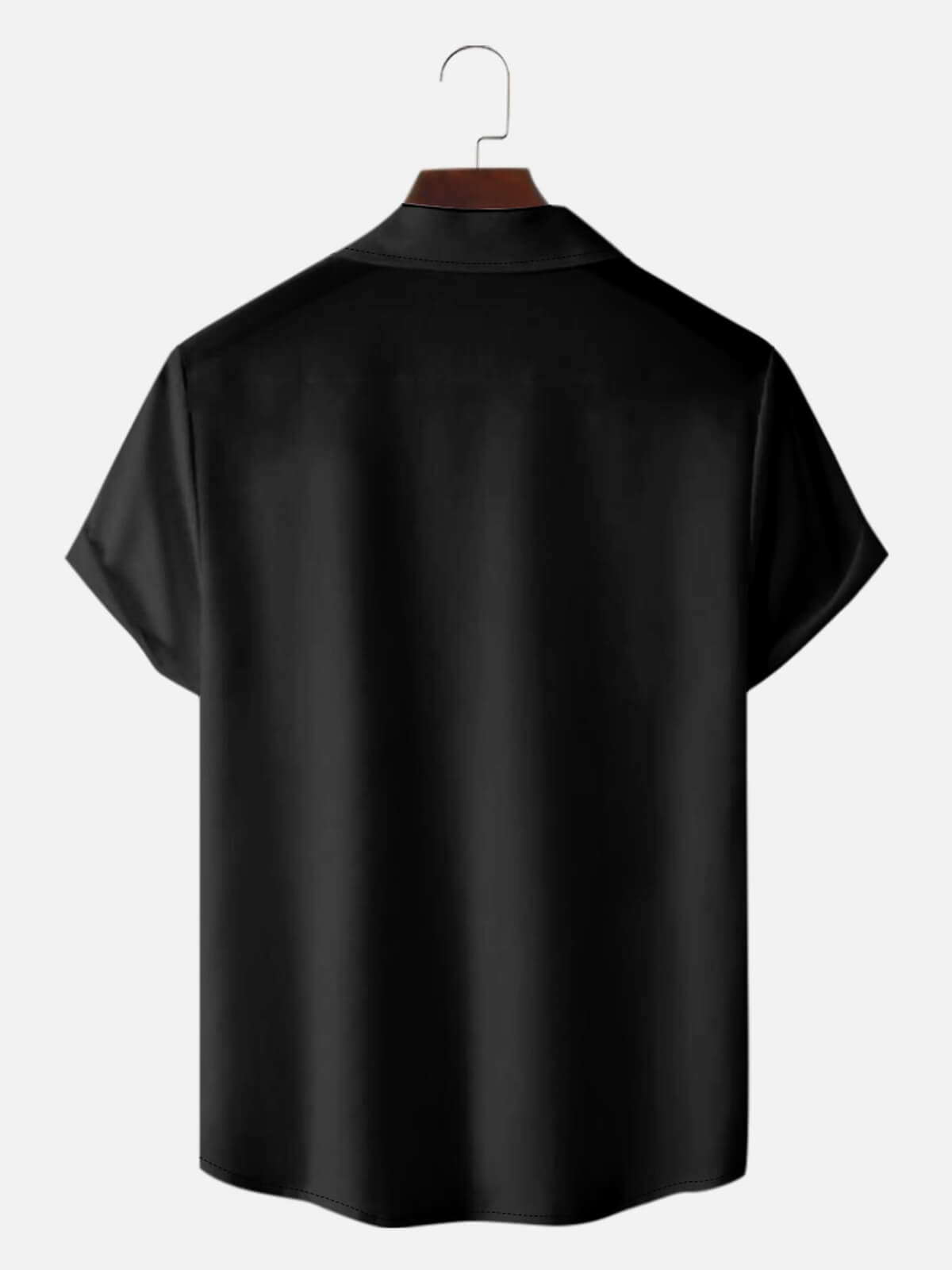 Men's Classic Bowling Style Short Sleeve Shirt ElevenOasis