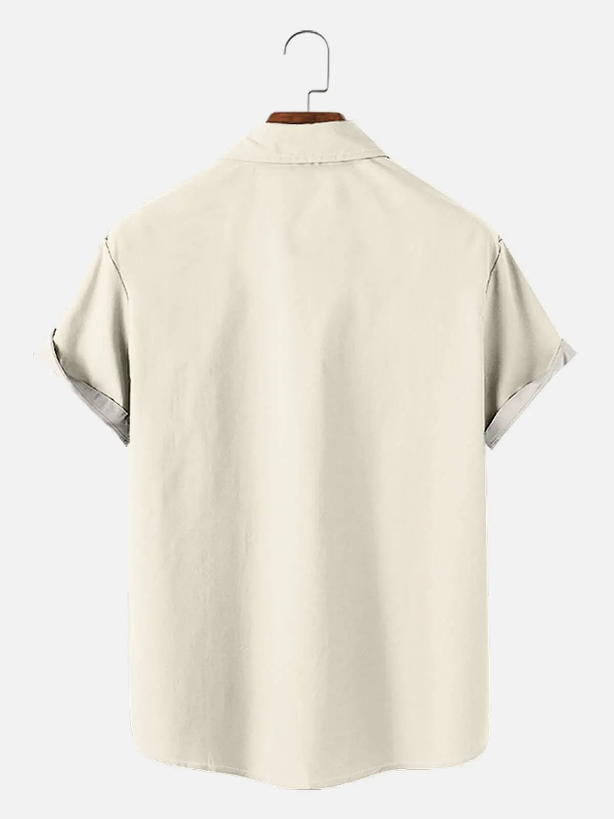 Men's Tropical Toucan Stripe Short Sleeve Shirt ElevenOasis