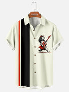 Tall Men's Rock 'n' Roll Dog Short Sleeve Shirt Eleven Oasis