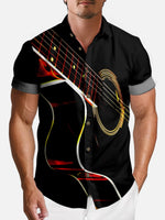 Men's Acoustic Vibe Short Sleeve Shirt Eleven Oasis