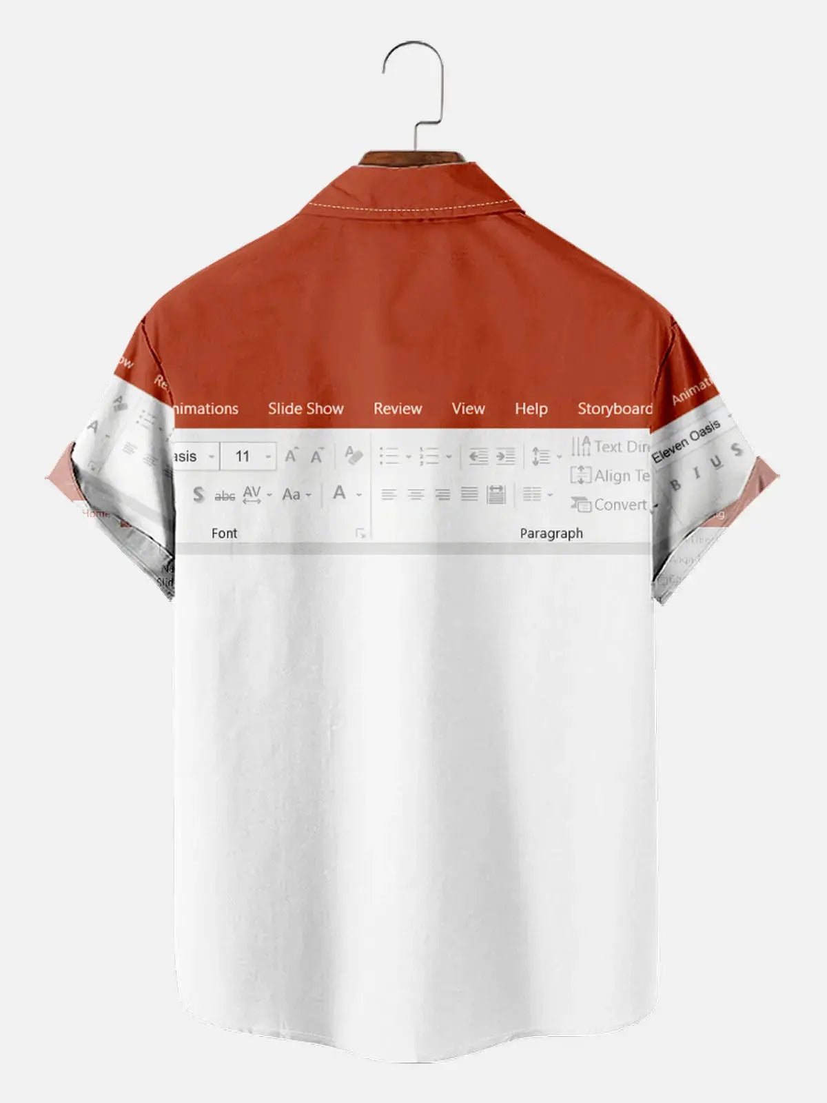 Men's Office Humor Excel Spreadsheet Short Sleeve Shirt ElevenOasis