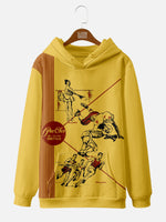Unisex Pee Chee Folder Front Cover Nostalgia Hoodie ElevenOasis