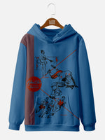 Unisex Pee Chee Folder Front Cover Nostalgia Hoodie ElevenOasis