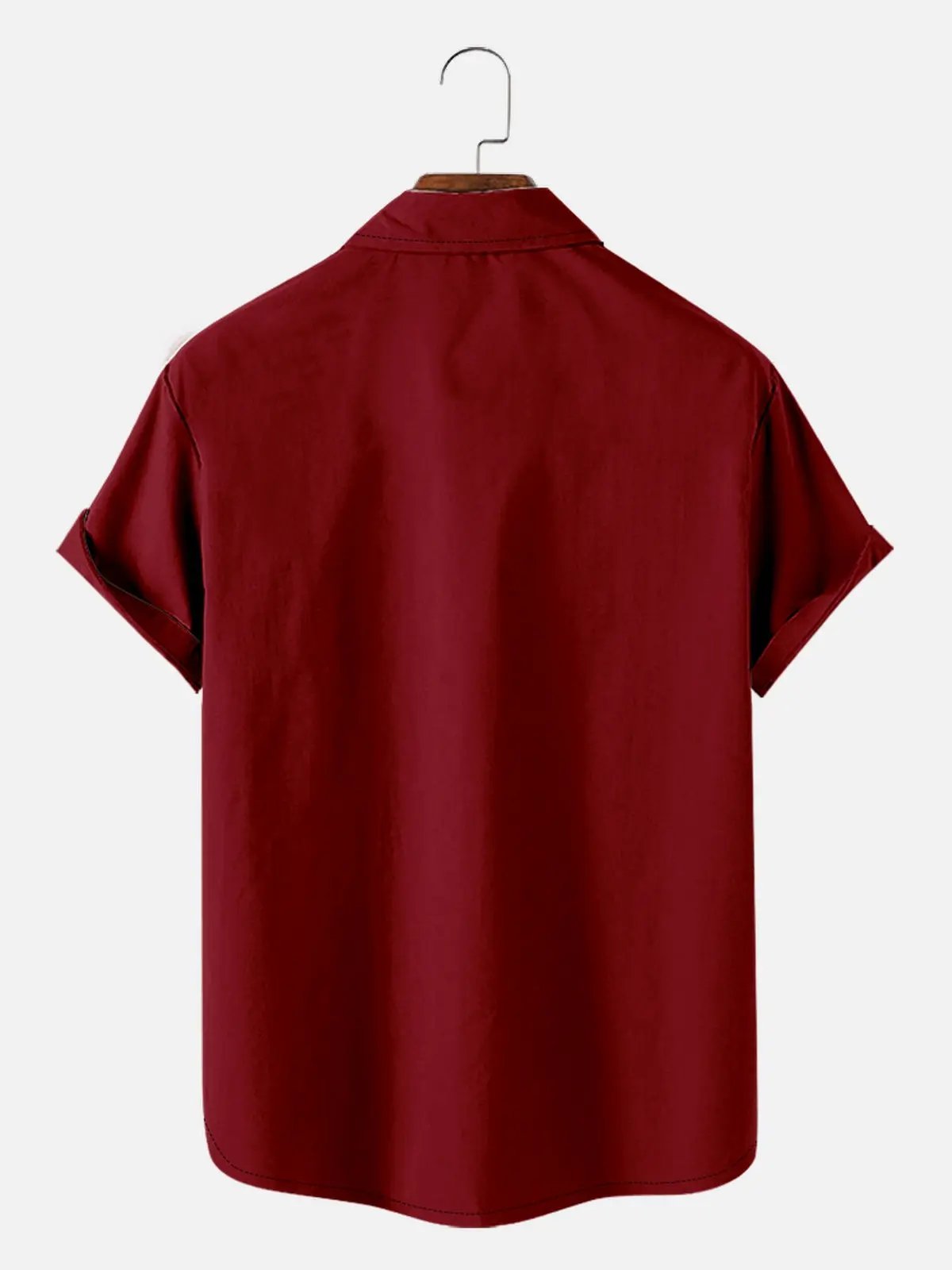 Men's Tribal Pinstripe Bowling Short Sleeve Shirt ElevenOasis