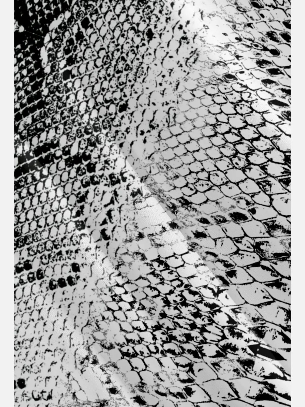 Men's Python Skin Short Sleeve Shirt ElevenOasis