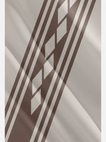 Men's Retro Diamond Stripe Bowling Short Sleeve Shirt Eleven Oasis