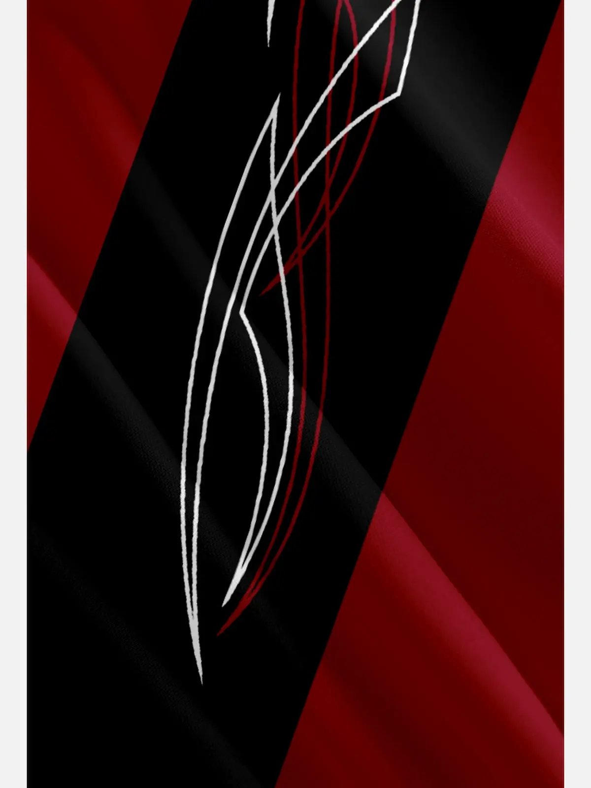 Men's Hot Rod Pinstripe Bowling Short Sleeve Shirt Eleven Oasis