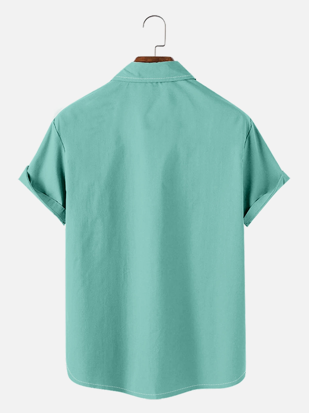Men's Cat-Like Bowling Pins Short Sleeve Shirt ElevenOasis