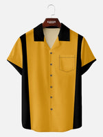Men's Classic Bowling League Short Sleeve Shirt Eleven Oasis