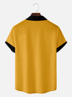 Men's Classic Bowling League Short Sleeve Shirt Eleven Oasis