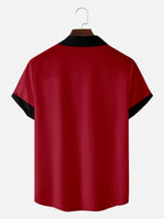 Men's Classic Bowling League Short Sleeve Shirt ElevenOasis