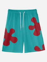 Men's Patrick Star Pattern Shorts ElevenOasis