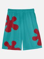 Men's Patrick Star Pattern Shorts ElevenOasis