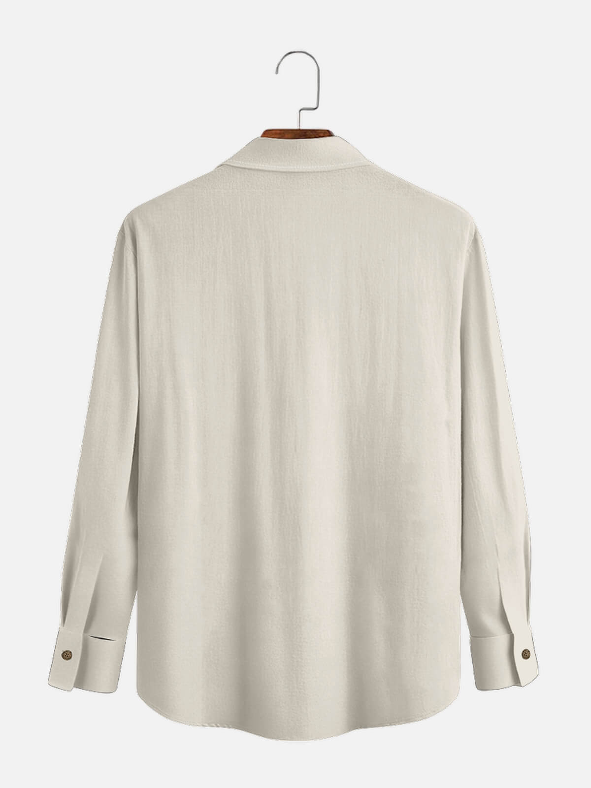 Men's Classic Striped Bowling Style Long Sleeve Shirt Eleven Oasis