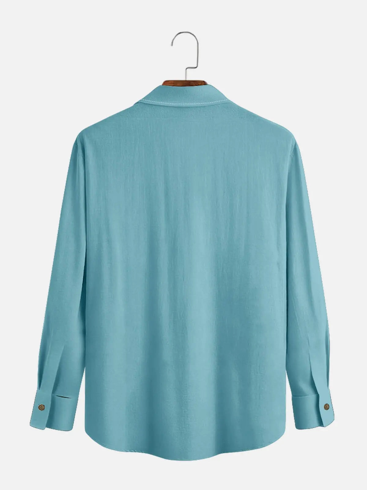 Men's Merry Christmas Palm Tree Long Sleeve Shirt | Eleven Oasis