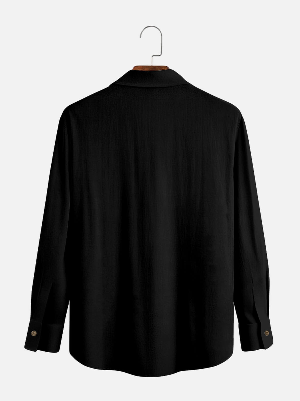 Men's Merry Christmas Palm Tree Long Sleeve Shirt Eleven Oasis