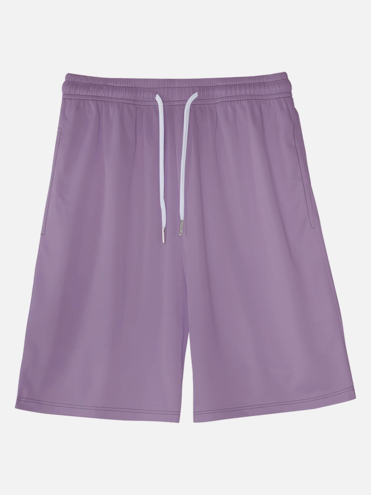 Men's Black Casual Drawstring Shorts ElevenOasis