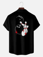 Men's Custom Bowling Team Camp Collar Shirt - Personalized Resort Style ElevenOasis