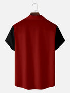 Tall Men's Custom Racing Checkered Short Sleeve Shirt ElevenOasis