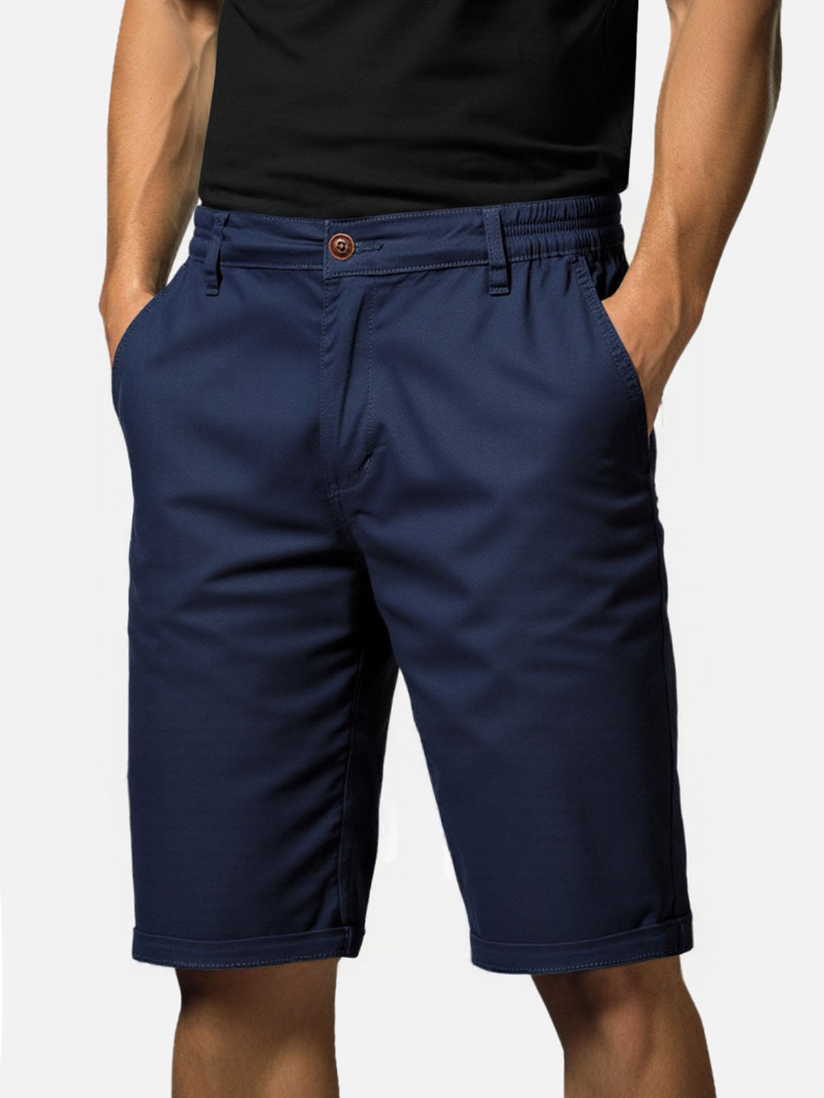 Men's Cotton Casual Daywear Cargo Shorts Pants Eleven Oasis