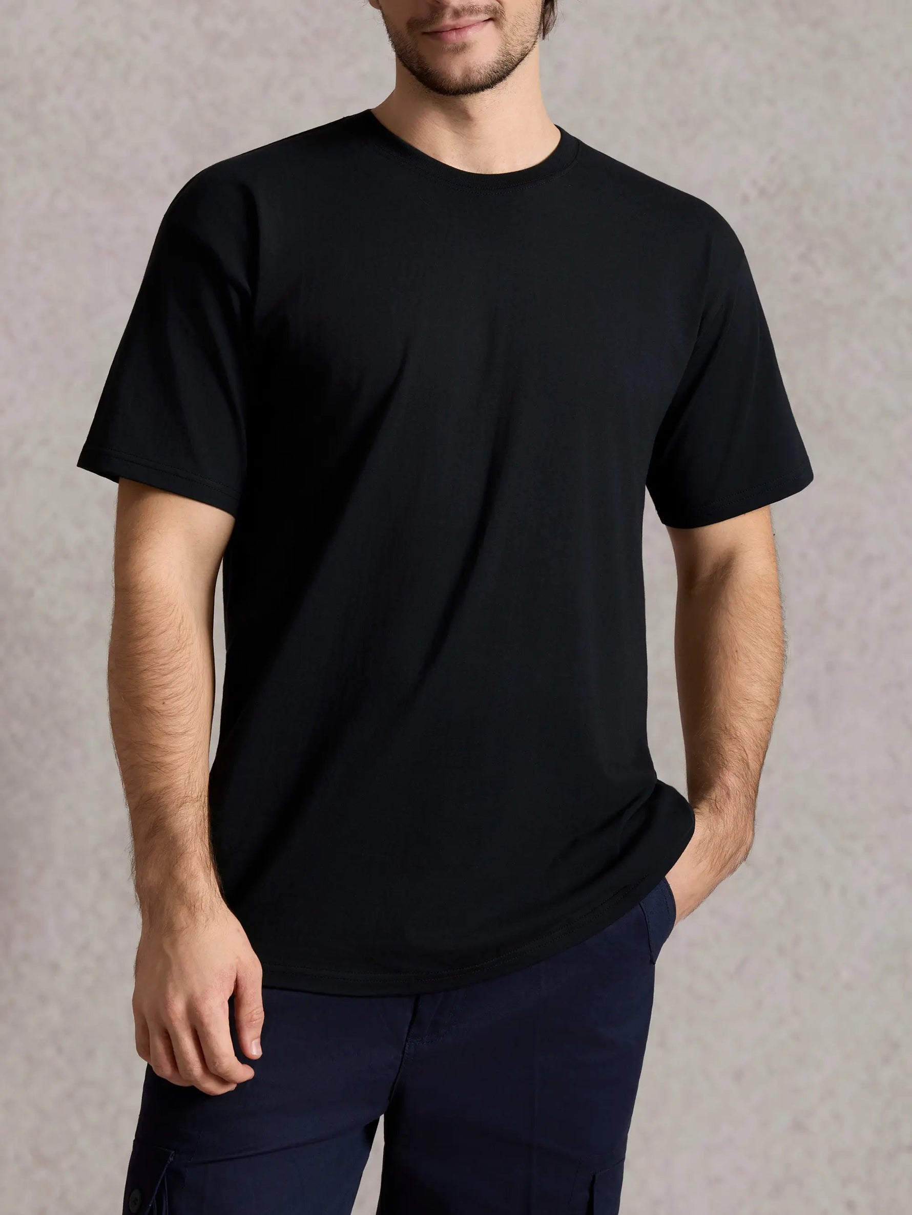 Classic Essential Cotton T-Shirt Eleven Oasis