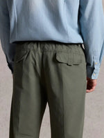 Men's Cotton Elastic Waist Chino Pants ElevenOasis