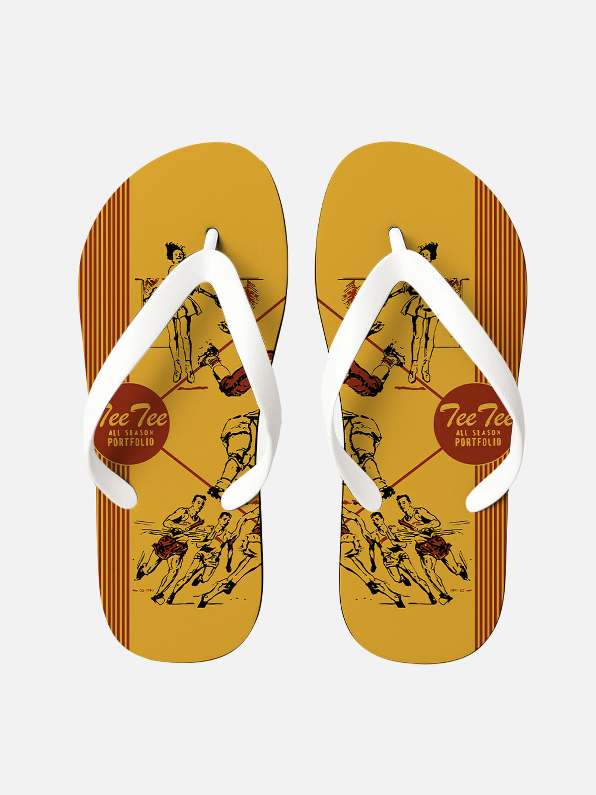 Men's Pee Chee Folder Flip Flops Eleven Oasis