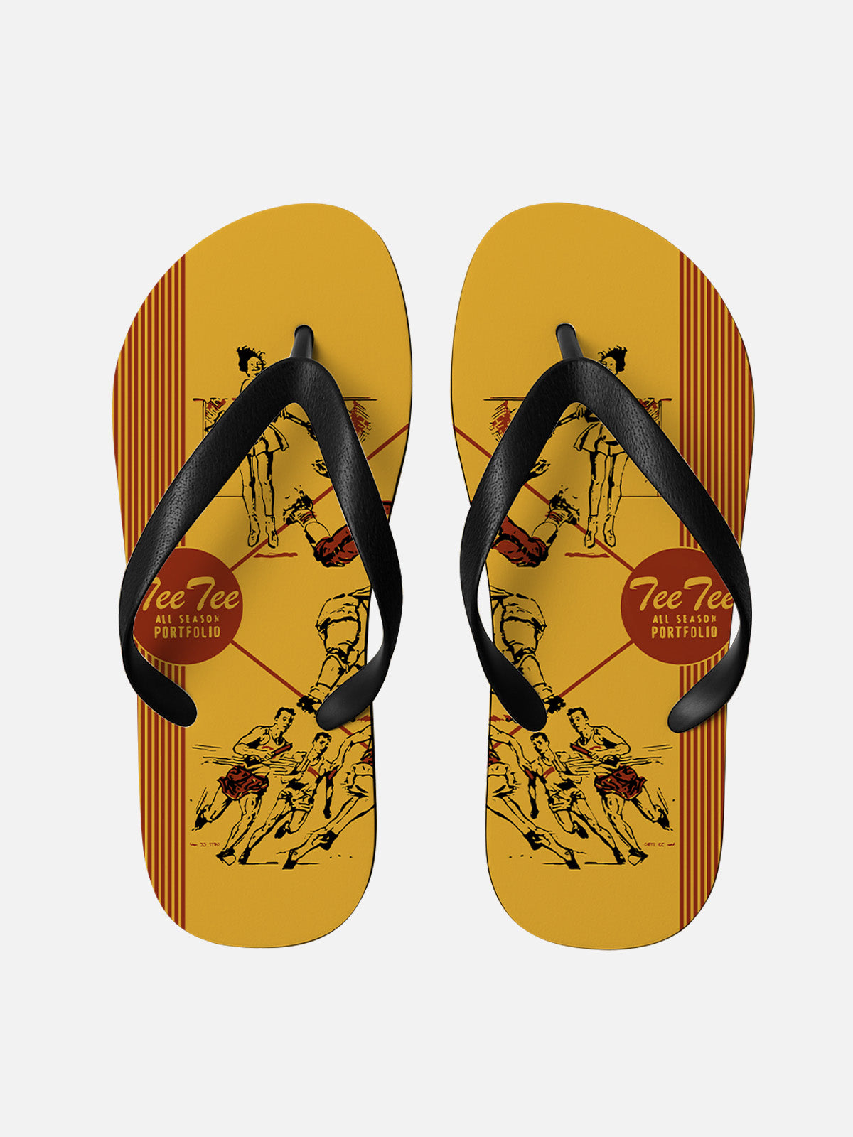Men's Pee Chee Folder Flip Flops Eleven Oasis