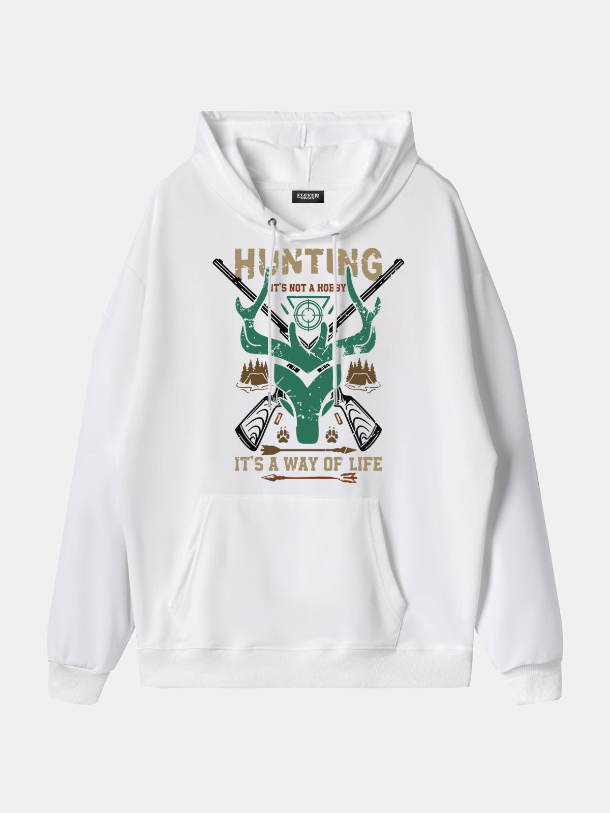 Hunting ¡°It¡¯s a Way of Life¡± Hoodie Eleven Oasis