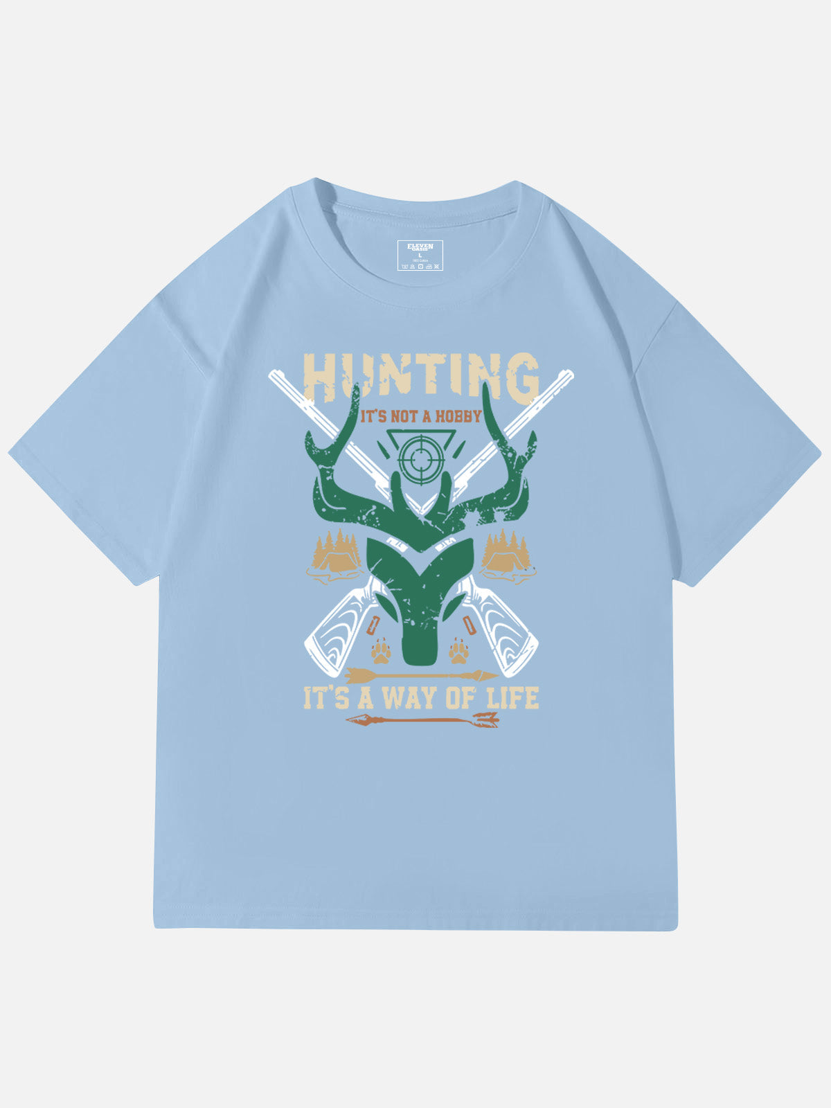 Hunting ¡°It¡¯s a Way of Life¡± Cotton T-Shirt Eleven Oasis