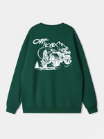 Off-Road Adventure Graphic Sweatshirt Eleven Oasis