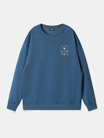 Life Is Good Fishing Crest Sweatshirt Eleven Oasis