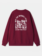 Western Rider Burn Light the Way Sweatshirt Eleven Oasis