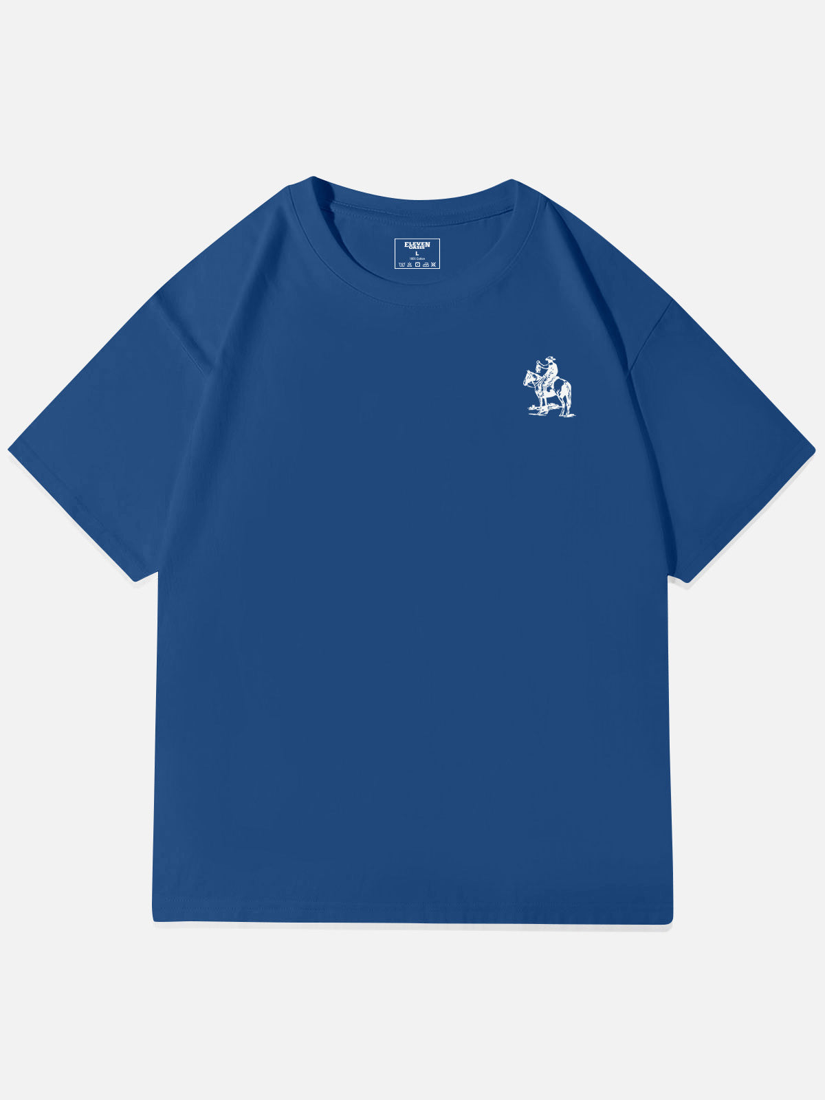 Western Rider Burn Light the Way Cotton T-Shirt Eleven Oasis