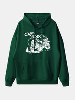 Off-Road Adventure Graphic Hoodie Eleven Oasis