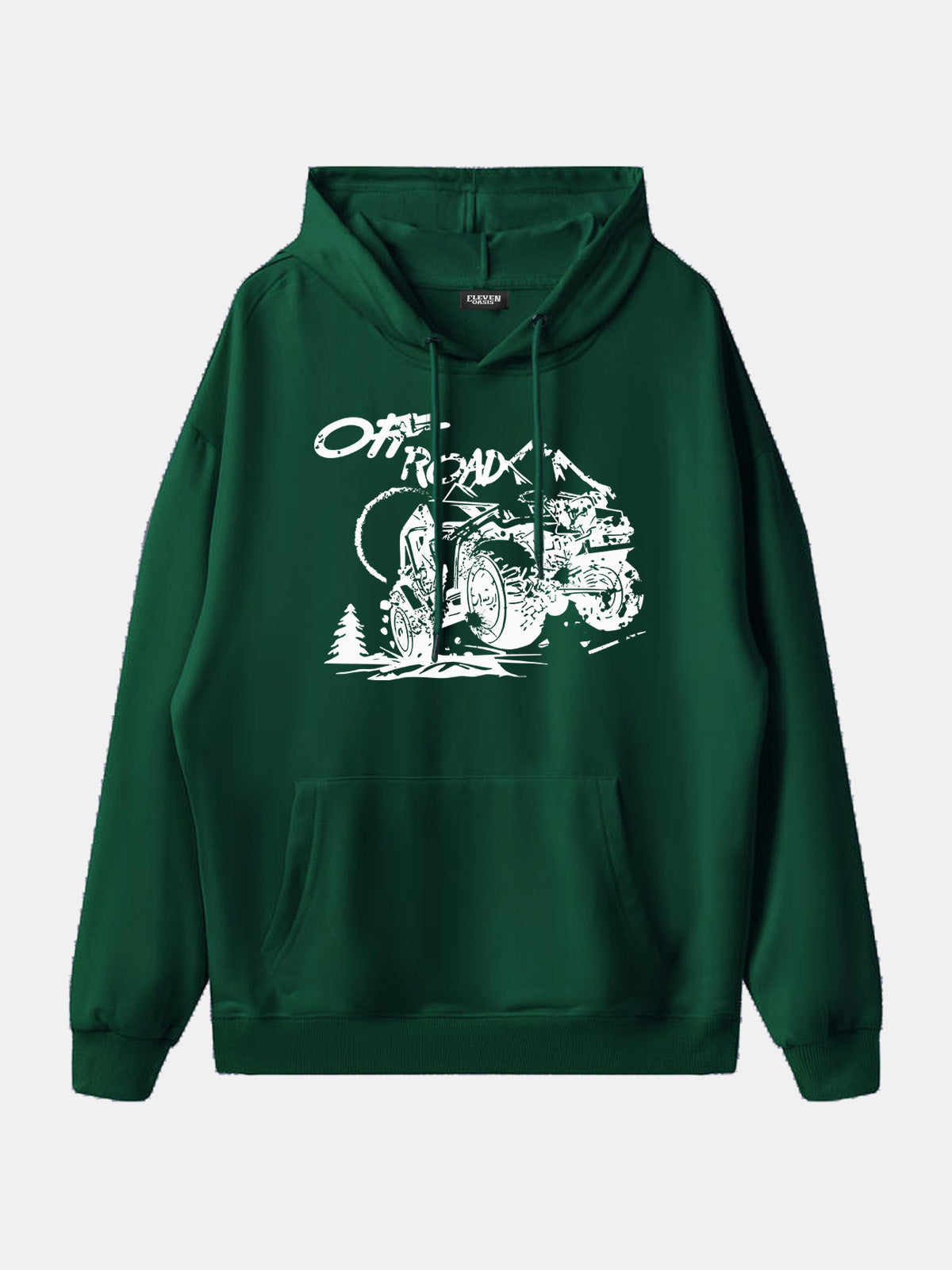 Off-Road Adventure Graphic Hoodie Eleven Oasis