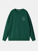 Life Is Good Fishing Crest Sweatshirt Eleven Oasis