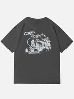 Off-Road Adventure Graphic Cotton T-Shirt Eleven Oasis