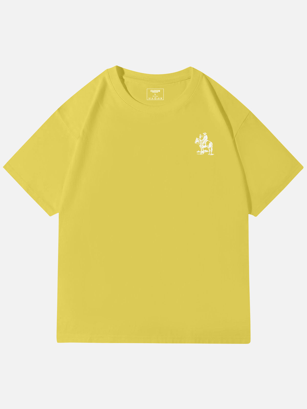 Western Rider Burn Light the Way Cotton T-Shirt Eleven Oasis