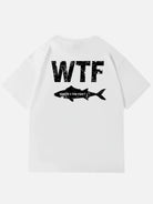 WTF Where's The Fish Graphic Cotton T-Shirt Eleven Oasis