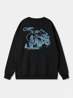 Off-Road Adventure Graphic Sweatshirt Eleven Oasis
