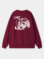 Off-Road Adventure Graphic Sweatshirt Eleven Oasis