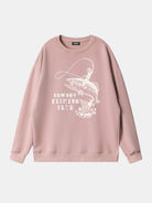 Cowboy Fishing Club Graphic Sweatshirt Eleven Oasis