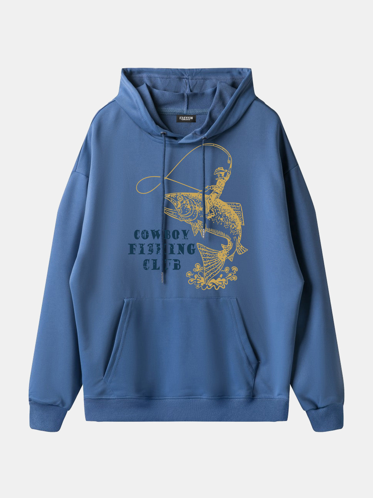 Cowboy Fishing Club Graphic Hoodie Eleven Oasis