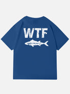 WTF Where's The Fish Graphic Cotton T-Shirt Eleven Oasis
