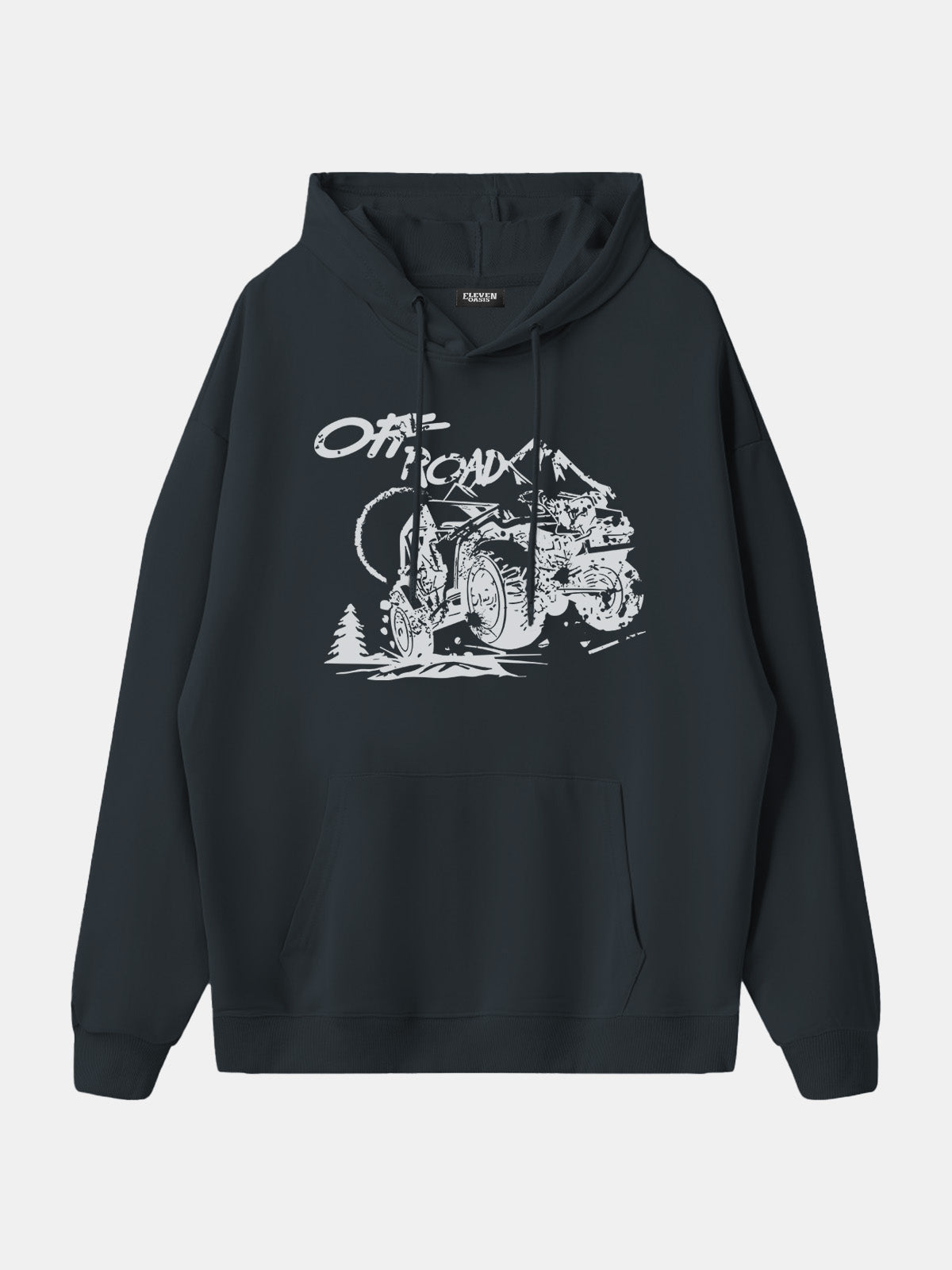 Off-Road Adventure Graphic Hoodie Eleven Oasis