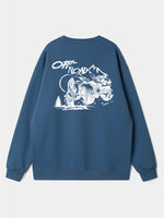 Off-Road Adventure Graphic Sweatshirt Eleven Oasis