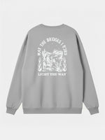 Western Rider Burn Light the Way Sweatshirt Eleven Oasis